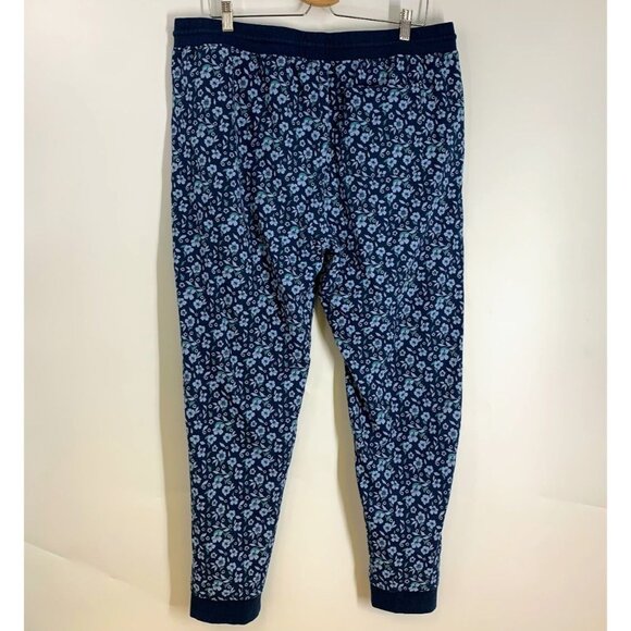 Bonobos Women's Floral Drawstring Tapered Cotton Joggers Size XL - Picture 2 of 13